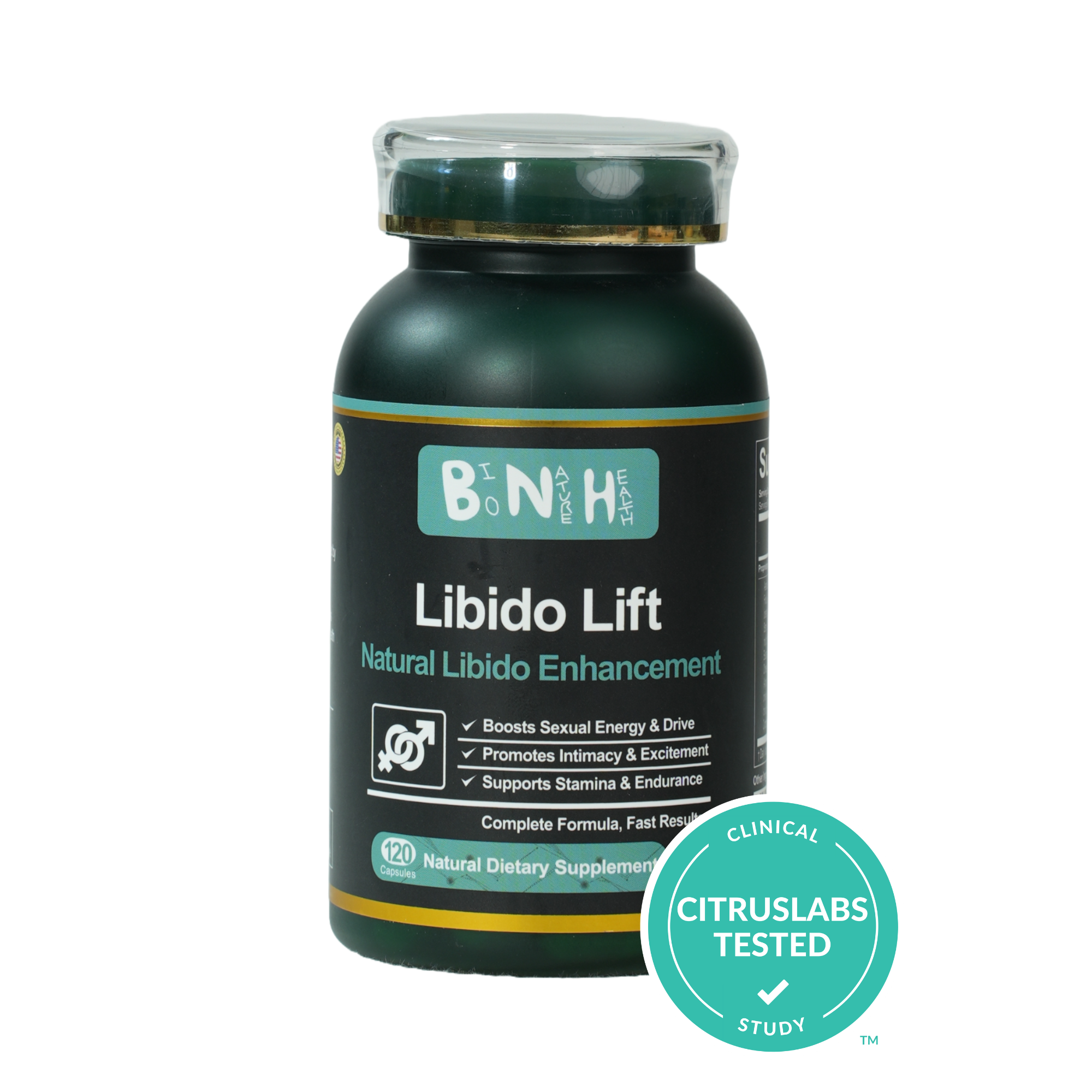 Libido Lift, Natural Dietary Supplement, 120 Capsules