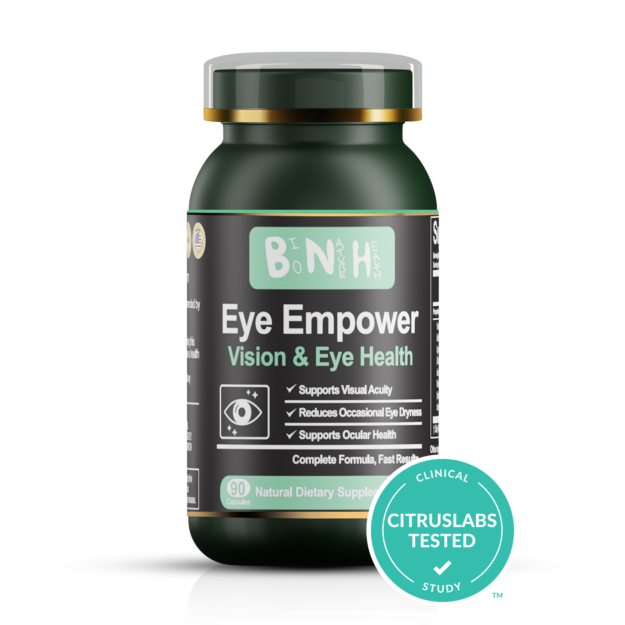 Eye Empower, Natural Dietary Supplement, 90 Capsules