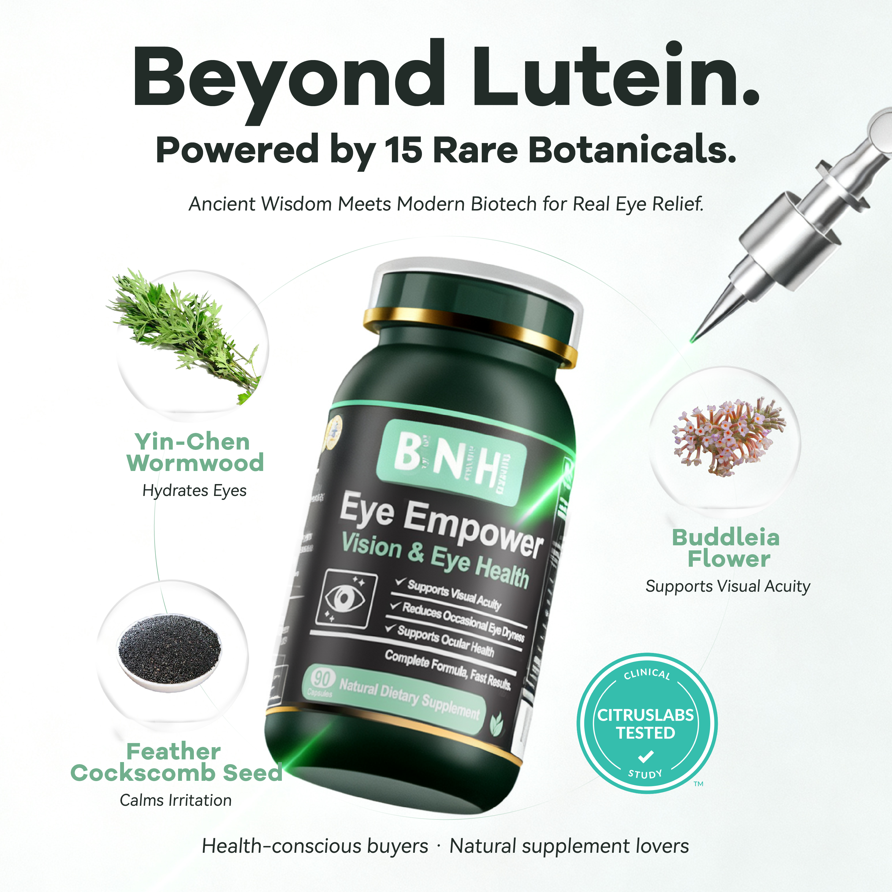 Dry, Tired Eyes From Screens? Try Botanical Eye Support (Beyond Lutein)