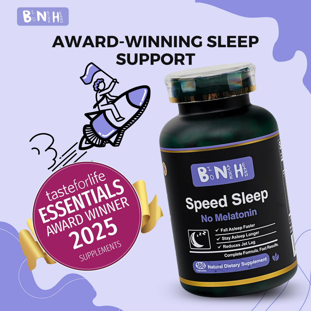 Speed Sleep - Winner of the 2025 TasteForLife Essential Award