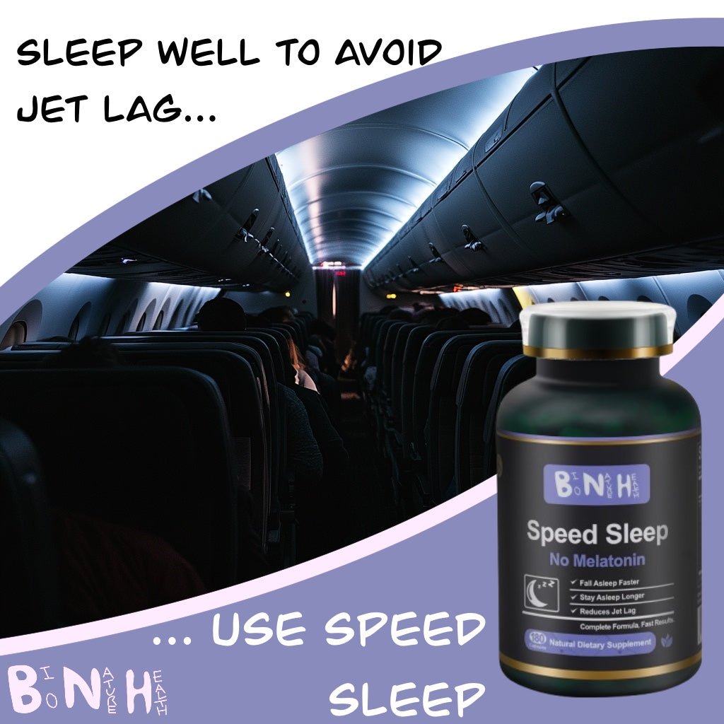 Cross-Time Zone Travelers' Sleep Challenges and the Solution with Speed Sleep - BNH