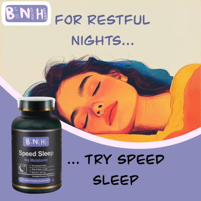 Speed Sleep from BioNatureHealth: Help Your Get Quality Sleep with Nature’s Best - BNH