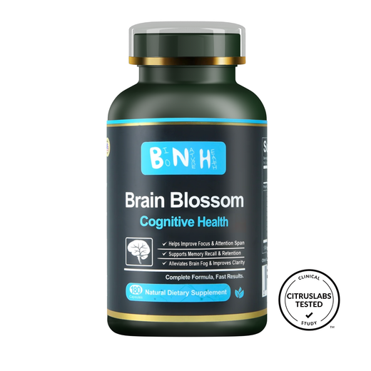 Brain Blossom: Advanced Focus & Memory Complex (180 Capsules)