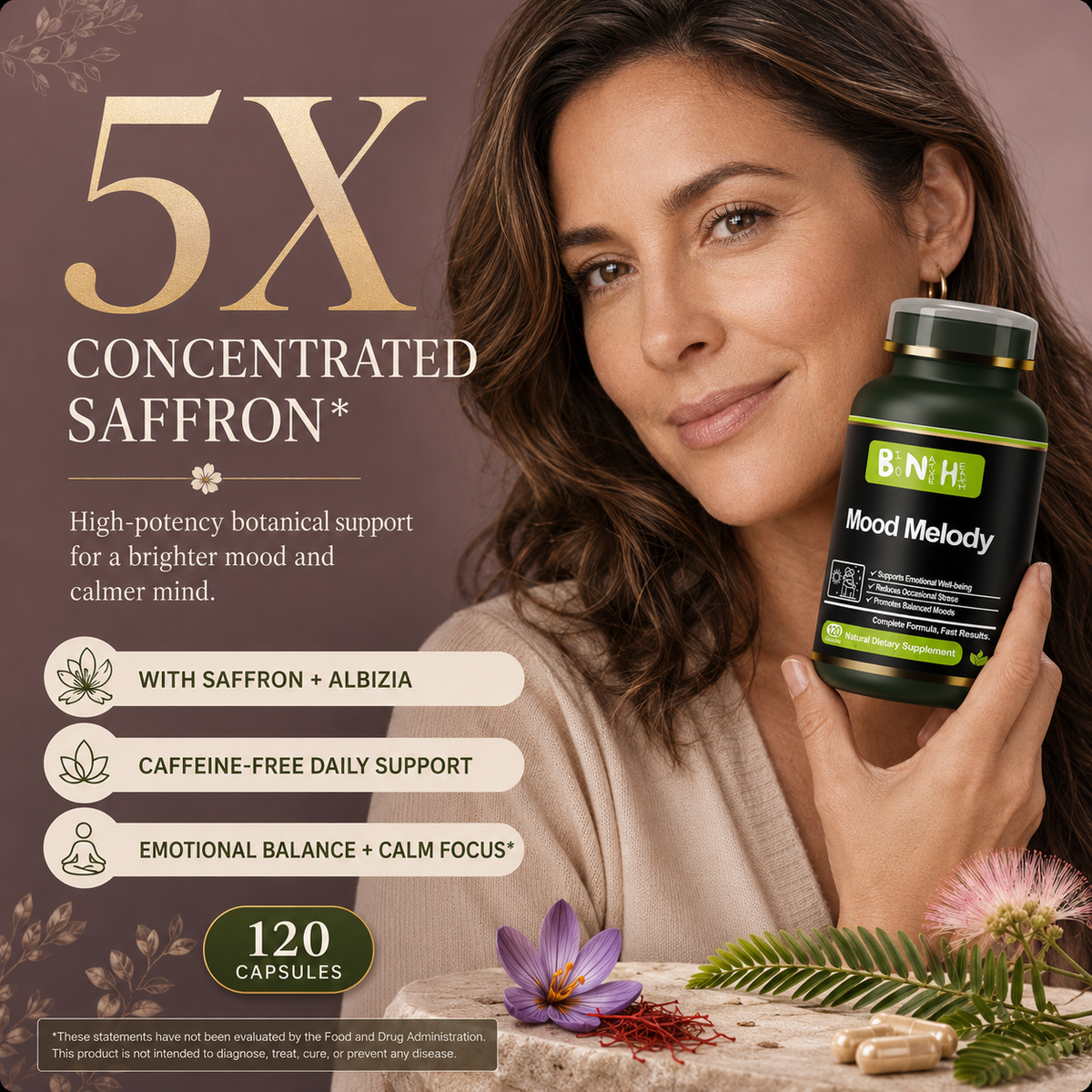 Mood Melody: Emotional Balance &amp; Stress Support (120 Capsules)