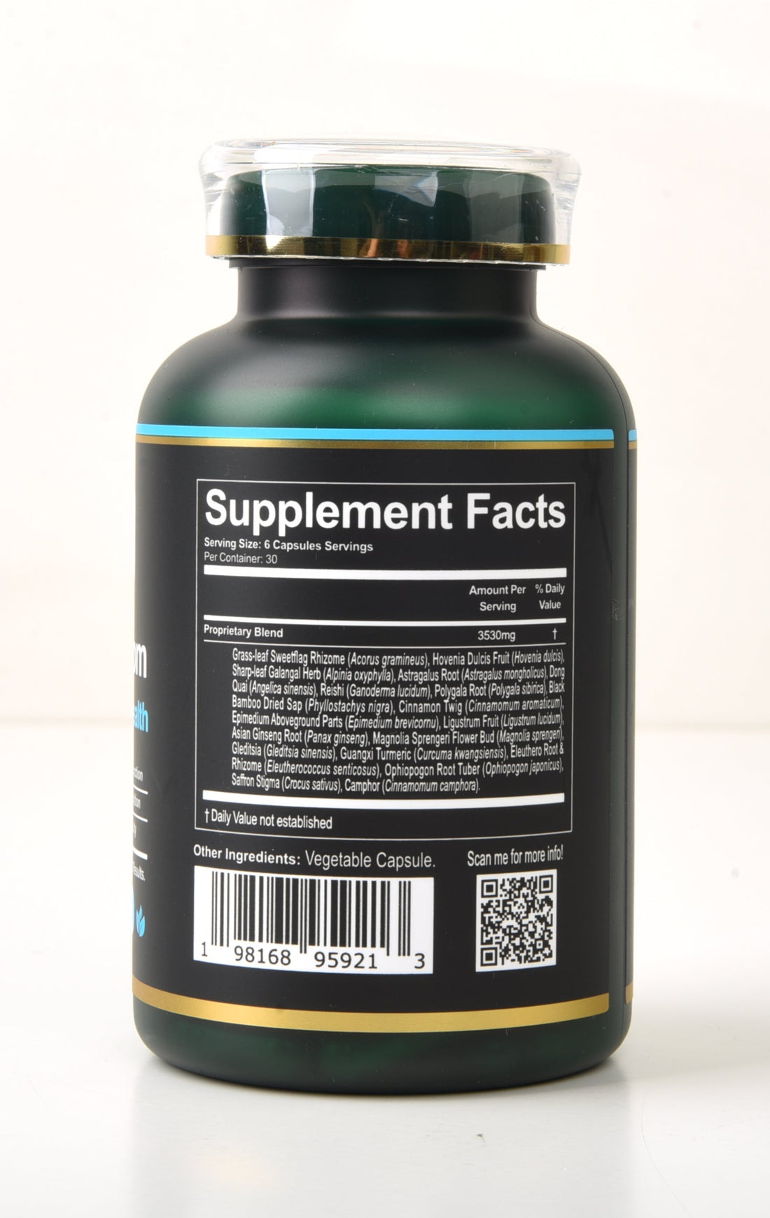 Brain Blossom, Natural Dietary Supplement, 180 capsules