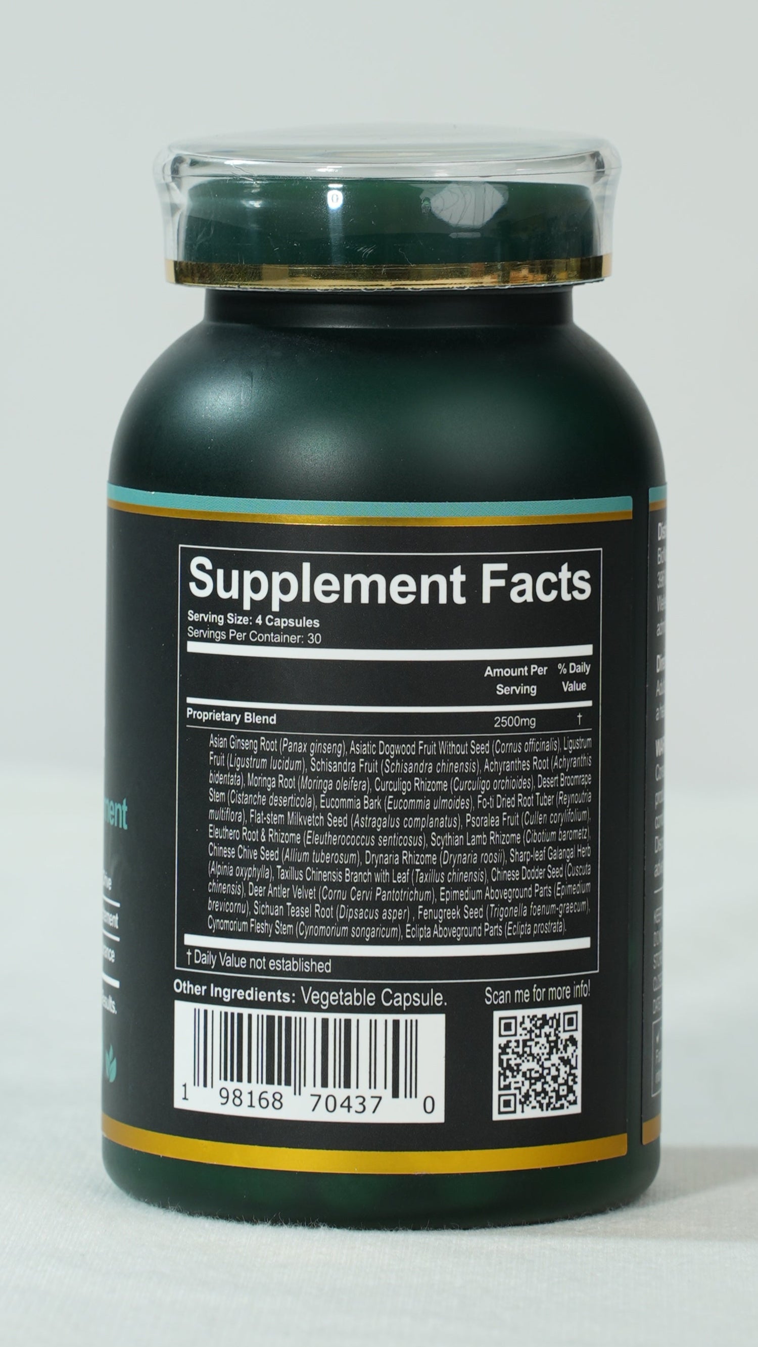 Libido Lift, Natural Dietary Supplement, 120 Capsules