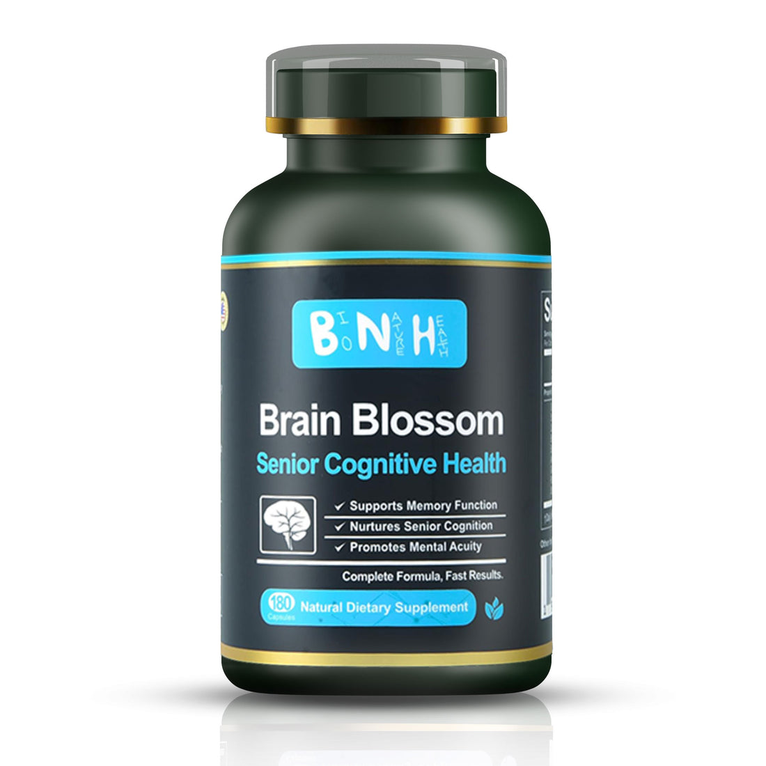 Brain Blossom, Natural Dietary Supplement, 180 capsules