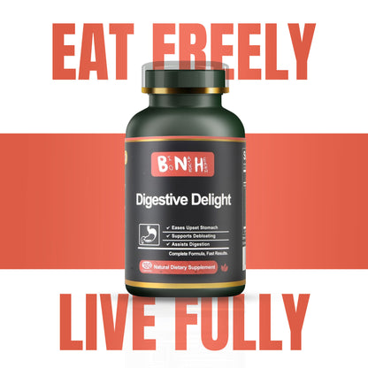 Digestive Delight, Natural Dietary Supplement, 180 Capsules
