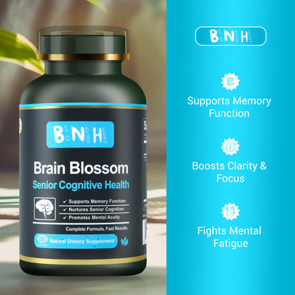 Brain Blossom, Natural Dietary Supplement, 180 capsules