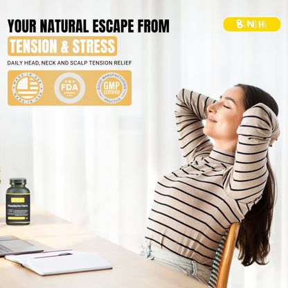 Headache Hero, Natural Dietary Supplement, 150 Capsules