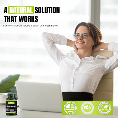Mood Melody, Natural Dietary Supplement, 120 Capsules
