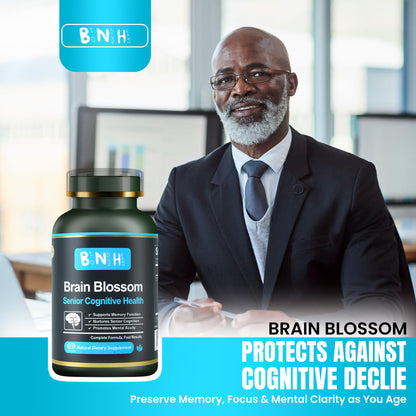 Brain Blossom, Natural Dietary Supplement, 180 capsules