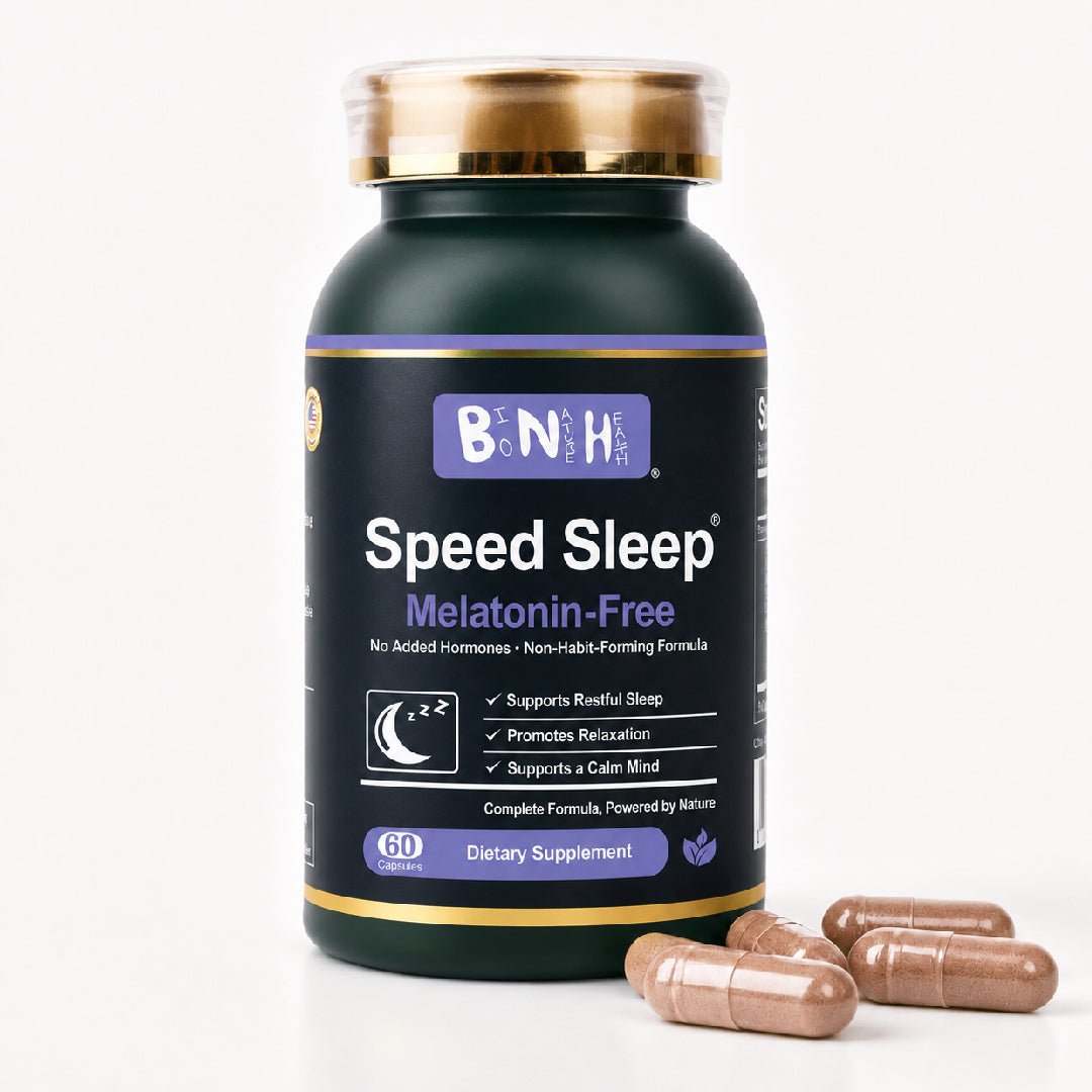 Speed Sleep | Melatonin-Free Sleep Support with Ashwagandha | BNH