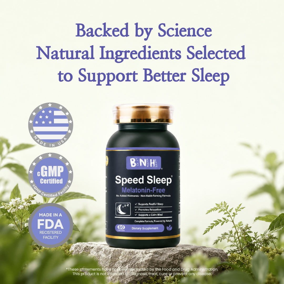 Speed Sleep – Melatonin-Free Sleep Support - BNH
