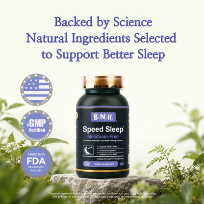 Speed Sleep – Melatonin-Free Sleep Support - BNH